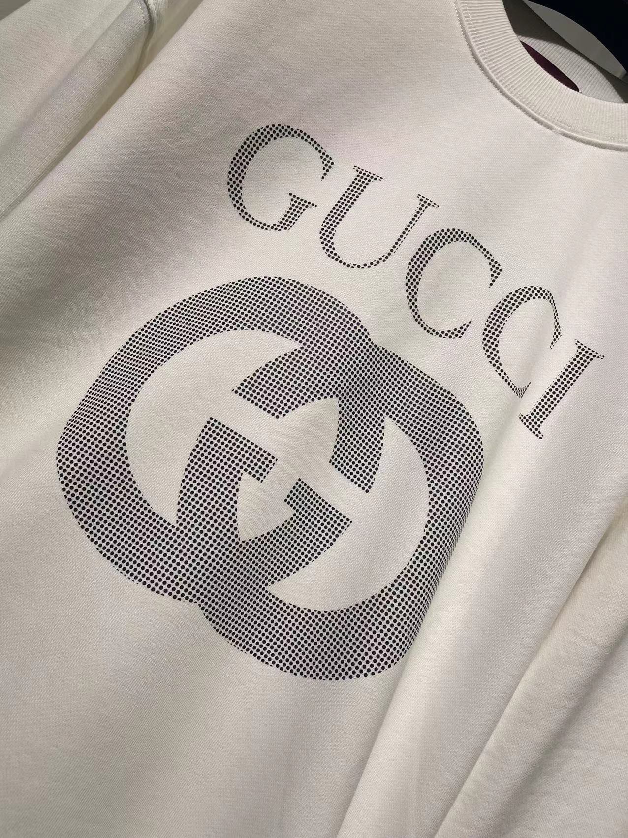 Gucci復刻奢侈品純棉時尚高仿運動衫套頭衣服