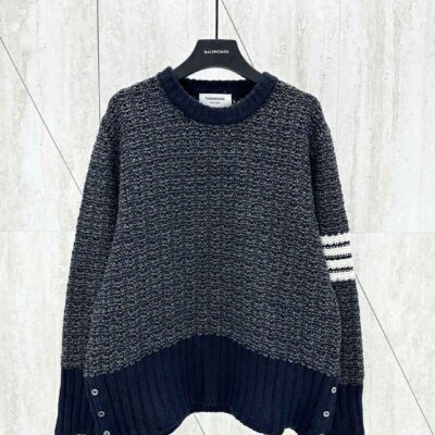 湯姆佈朗精仿衣服時尚針織圓領套頭運動衫