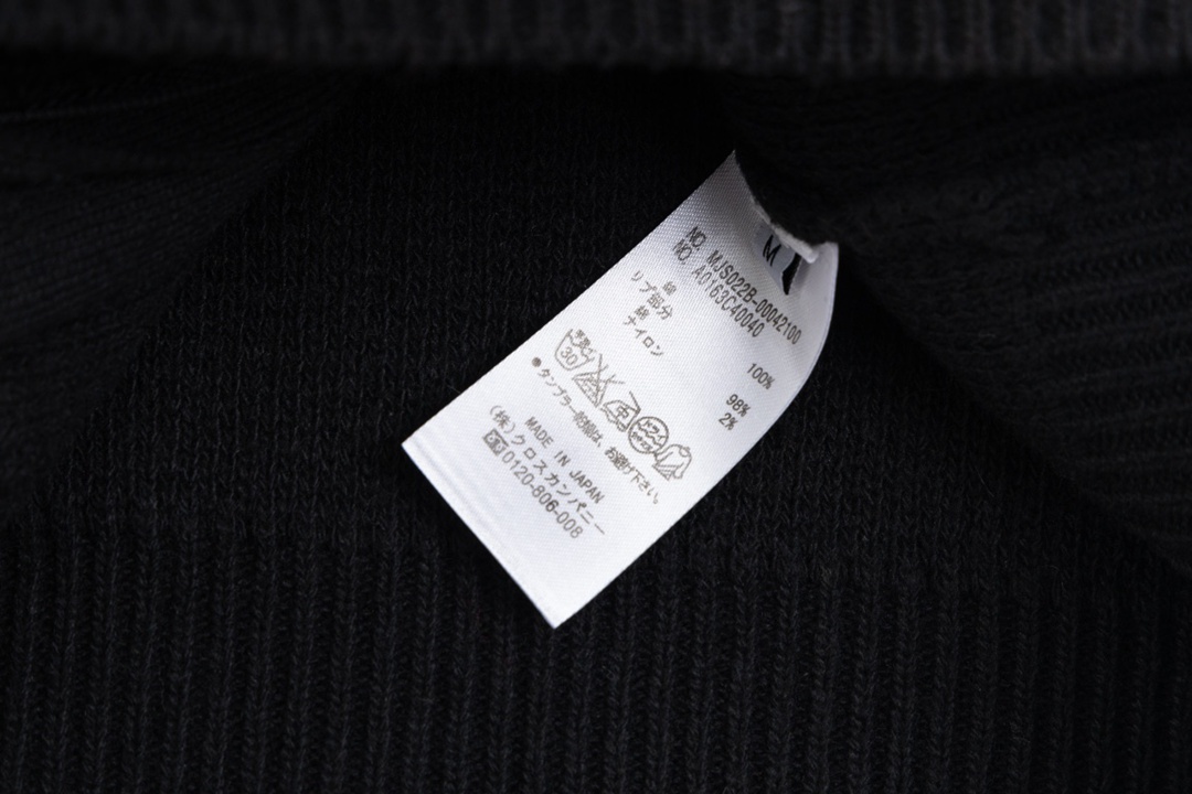 一比一復刻奢侈品頂級A貨TB湯姆佈朗原單衣服針織連帽衣服 黑色