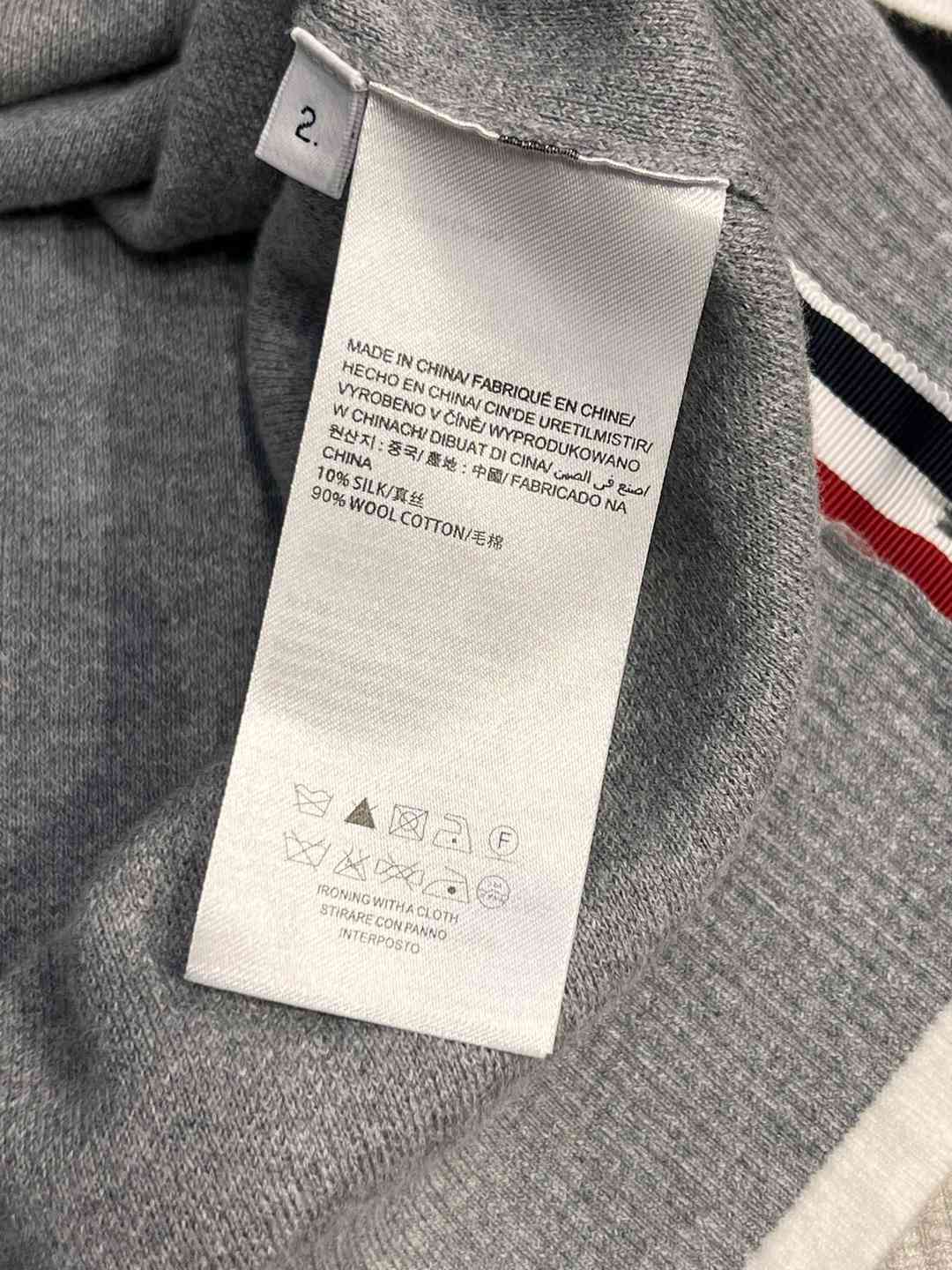 湯姆佈朗頂級奢侈品時尚圓領長袖T恤高仿衣服男裝