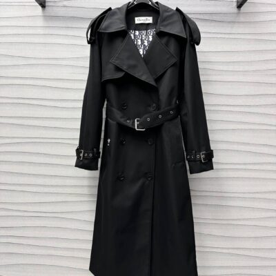 DIOR一比一奢侈高仿衣服女裝時尚連衣裙風衣外套