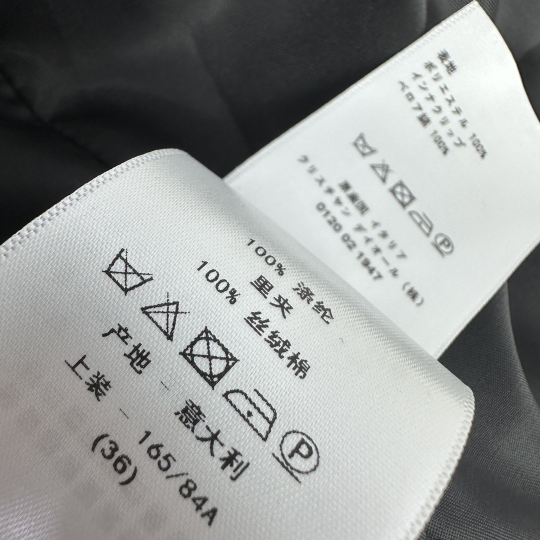 DIOR頂級原單巴黎鐵塔女裝時尚連帽高仿羽絨服新品