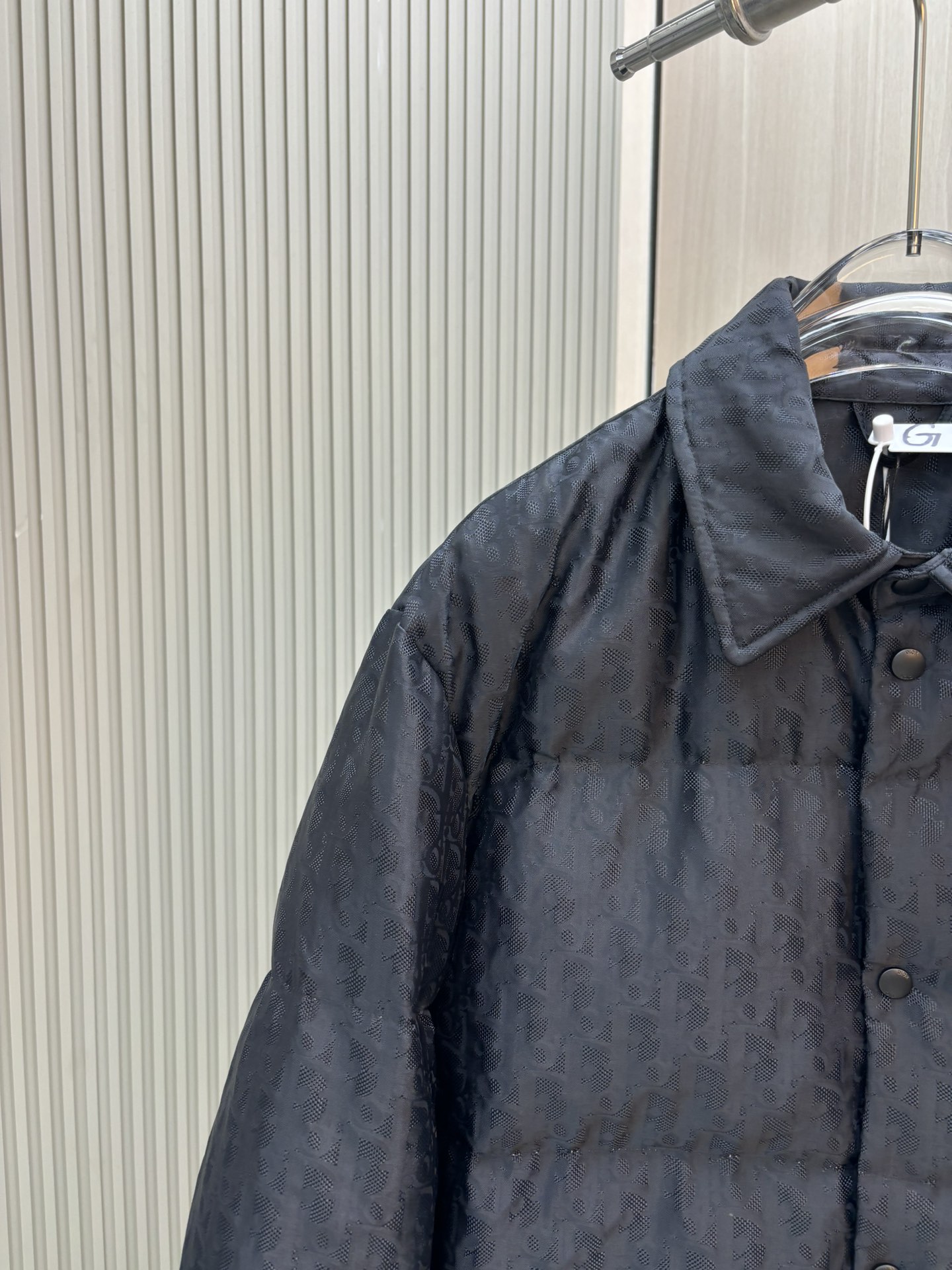 DIOR精仿原單復刻秋冬新品翻領襯衫棉服外套女裝精品