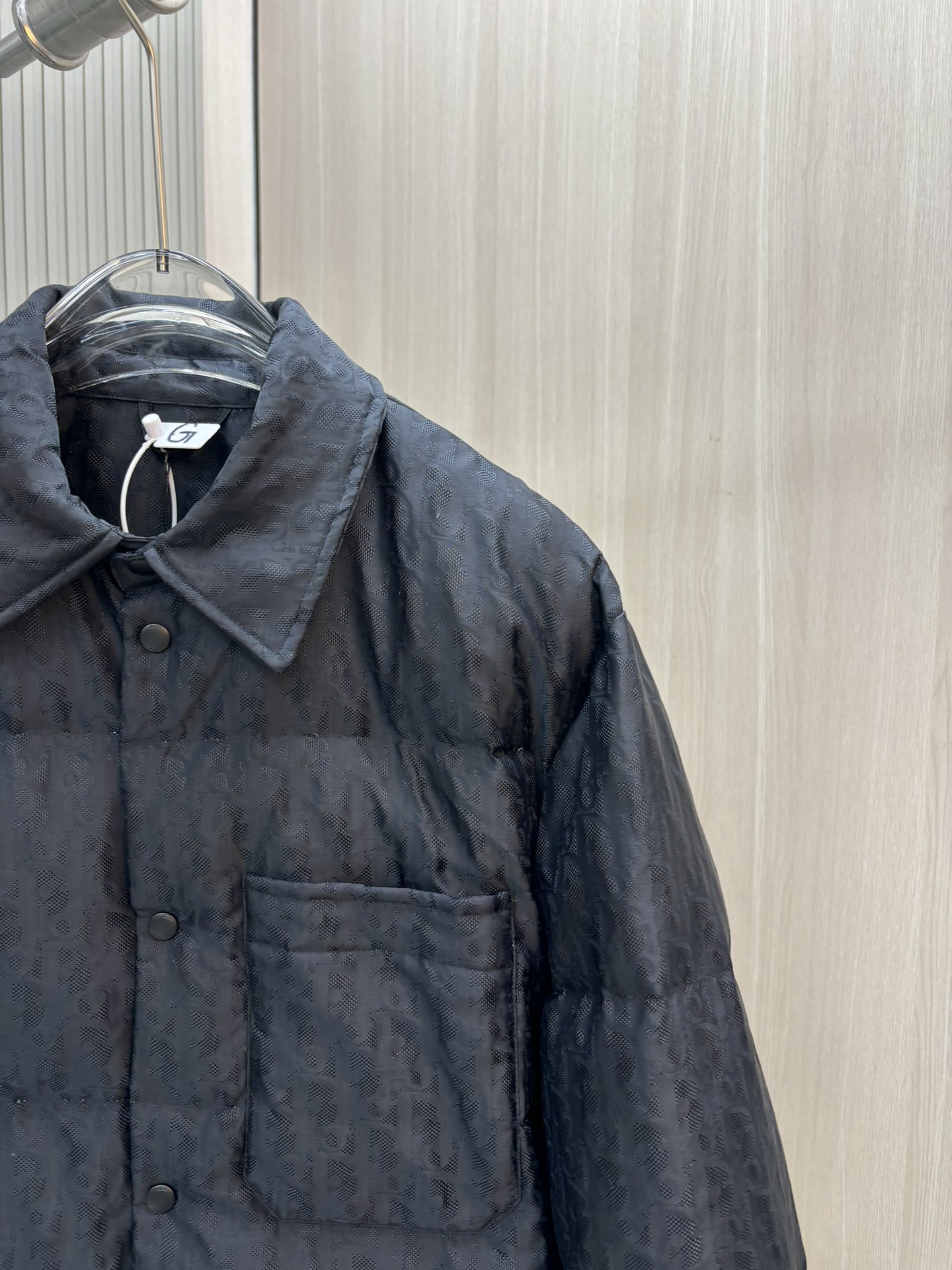 DIOR精仿原單復刻秋冬新品翻領襯衫棉服外套女裝精品