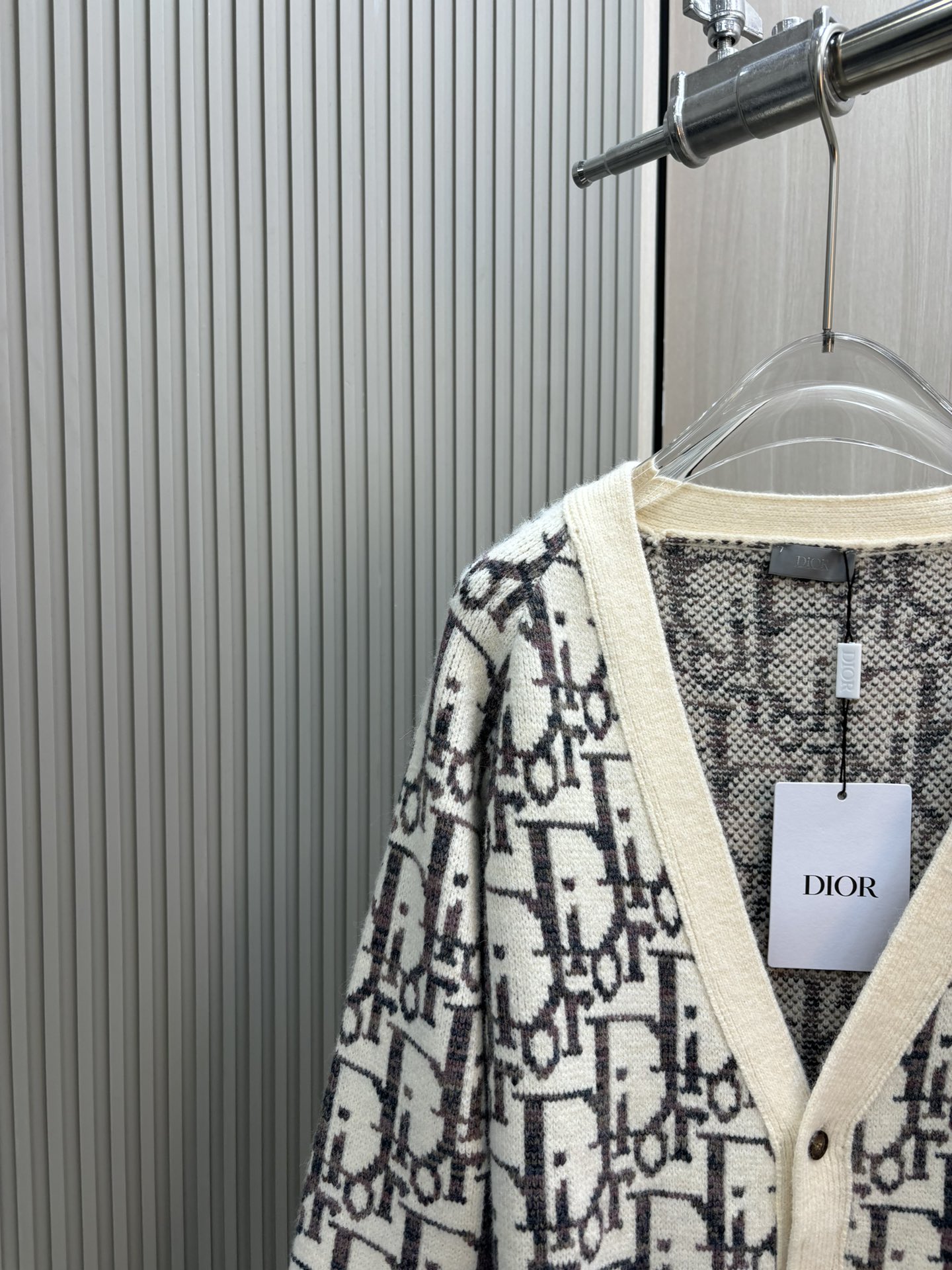 秋冬新品專櫃同步DIOR針織高仿一比一女裝毛衣開衫外套衣服
