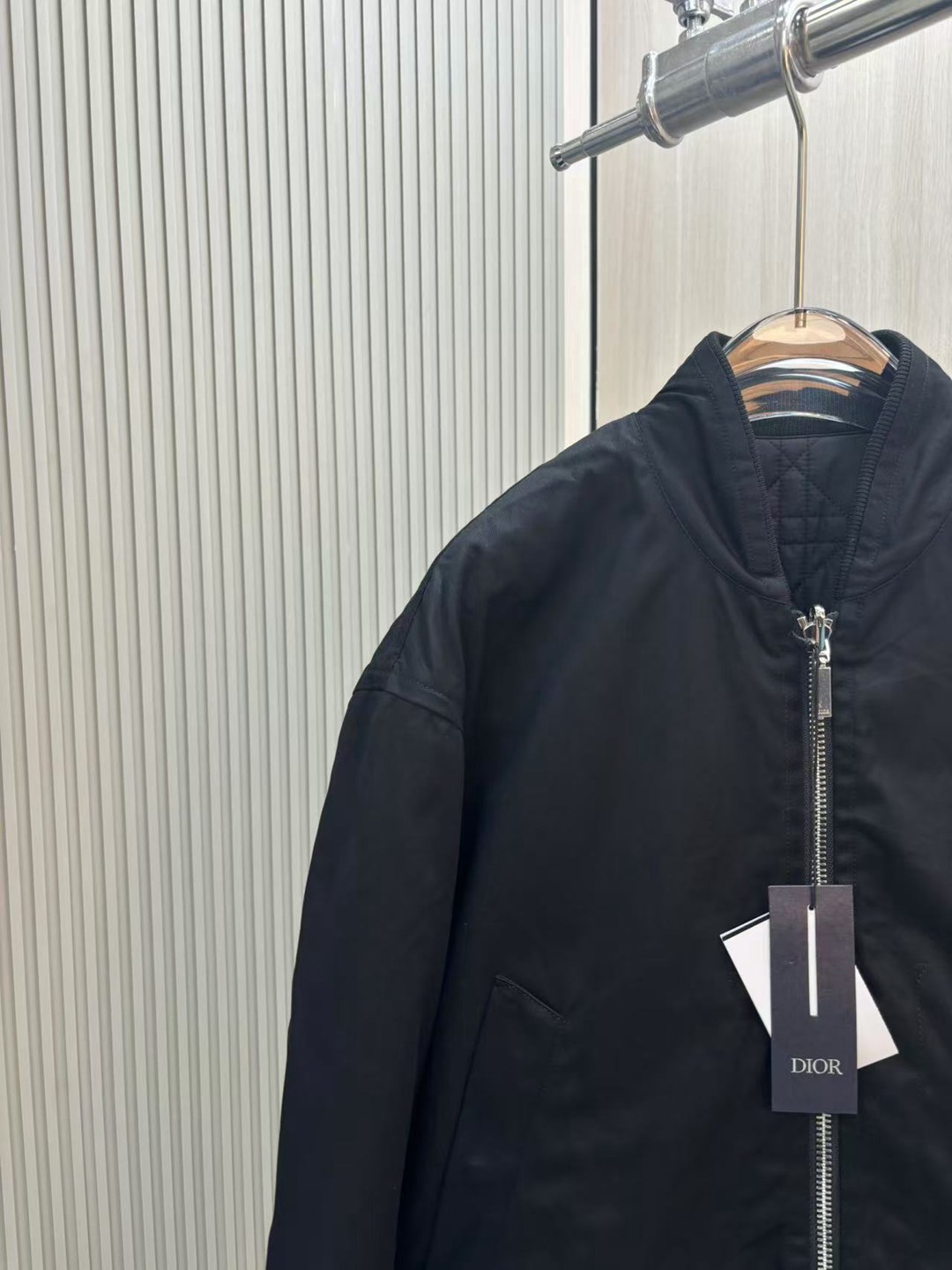 DIOR一比一復刻原單女裝羽絨服外套黑色