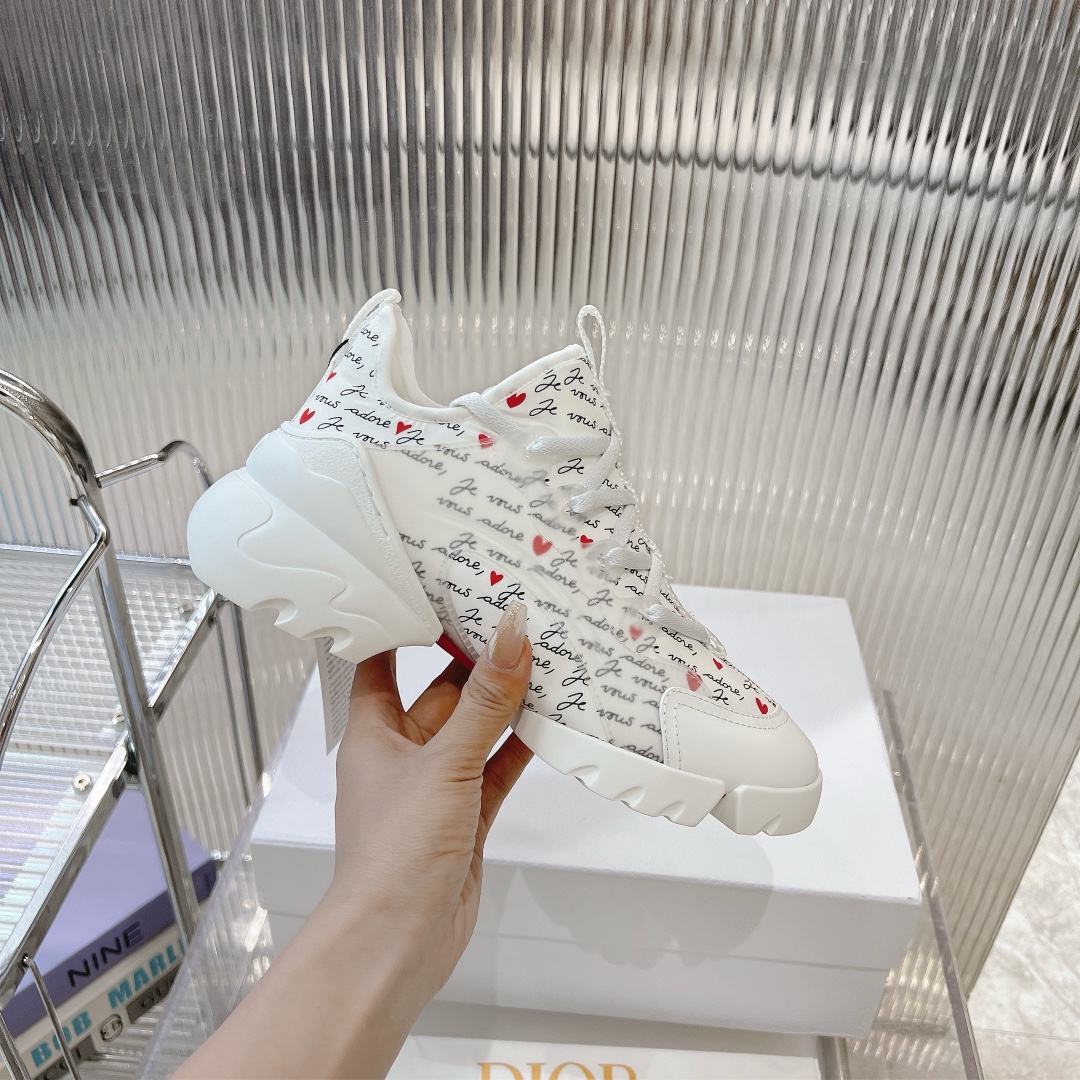 一比一復刻原單精品DIOR logo織帶簡約大氣原版開模打造老爹鞋