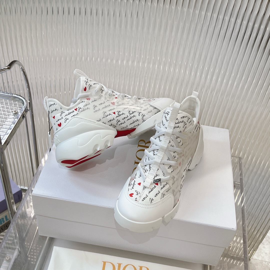 一比一復刻原單精品DIOR logo織帶簡約大氣原版開模打造老爹鞋