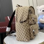 高仿奢飾品GUCCI古馳2024秋冬Gucci標識中號背包雙肩包800265