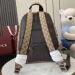 高仿奢飾品GUCCI古馳2024秋冬Gucci標識中號背包雙肩包800265
