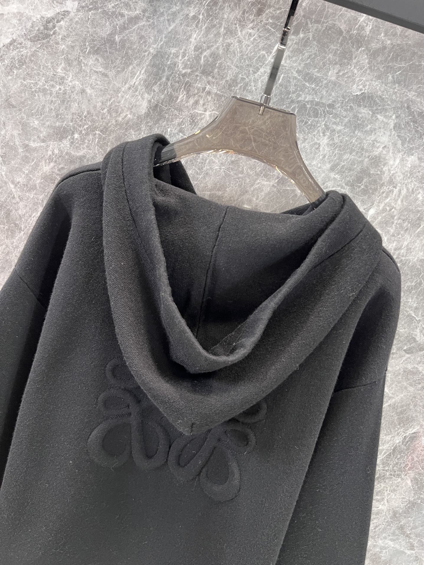 loewe罗意威时尚logo高仿原单夹克连帽运动衫