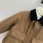 高仿精品羅意威新品燈芯絨翻領女款外套