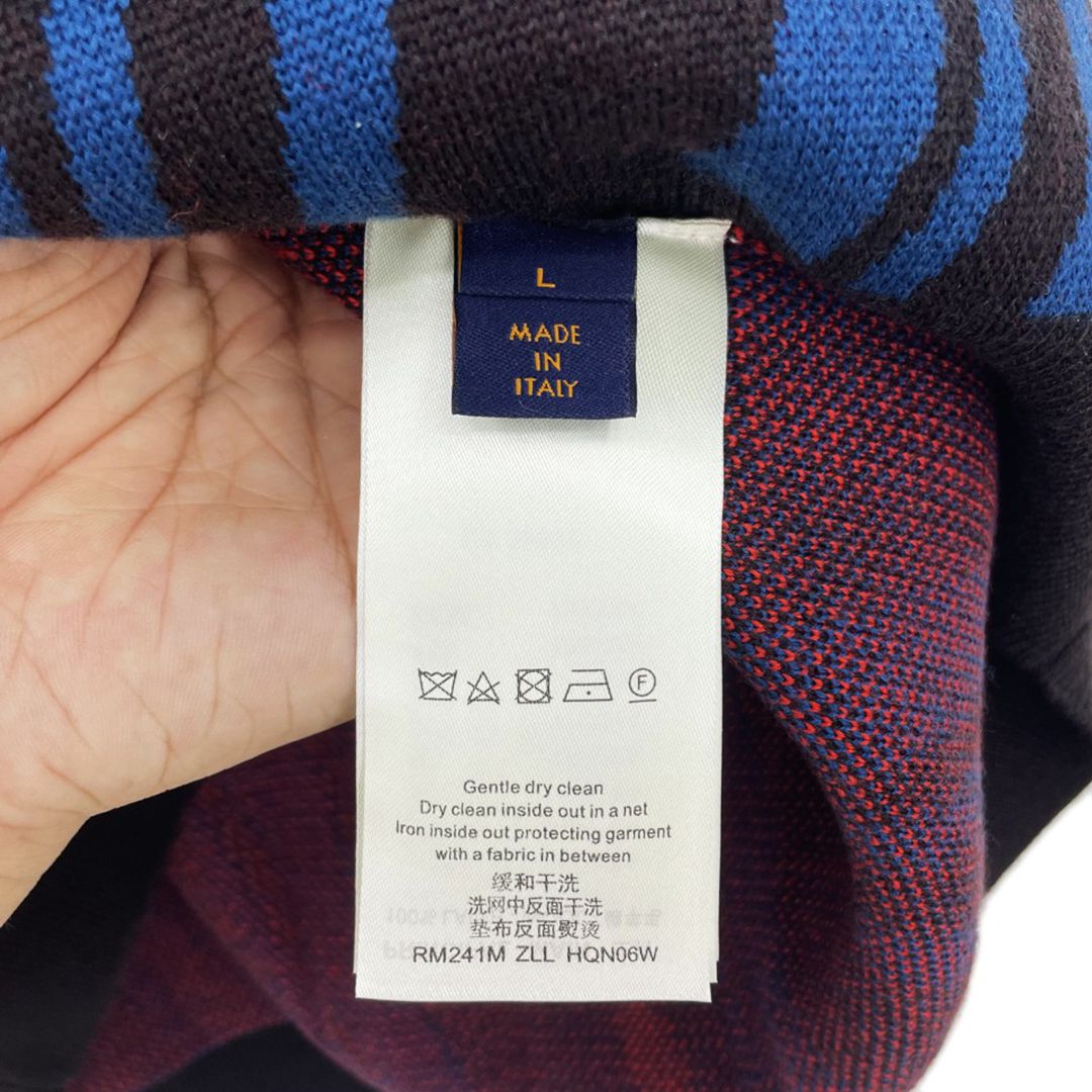 頂級復刻奢侈品羊毛材質lV頂級原單背心針織毛衣男女同款