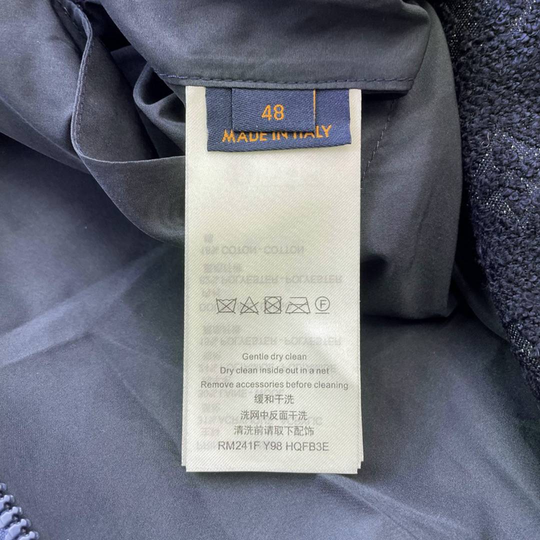 頂級復刻奢侈品一比一時尚專櫃同步LV路易威登原單立領開衫針織外套 厚
