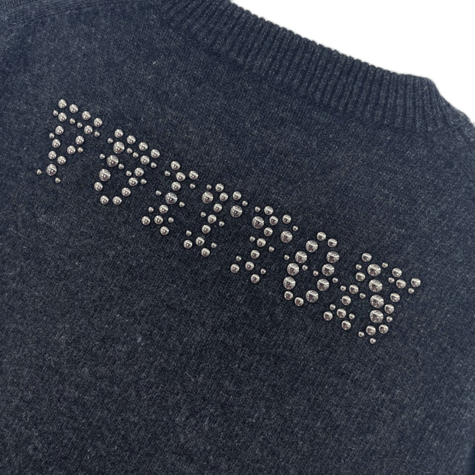 lv刺繡印花頂級復刻路易威登高仿羊毛面料套頭毛衣長袖羊毛衫