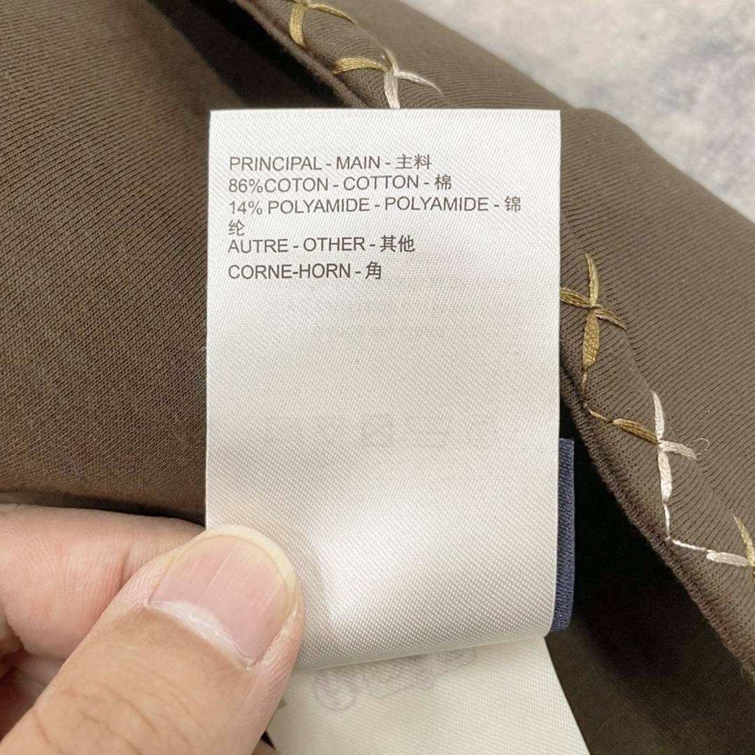 太美了頂級復刻奢侈品lv空氣層高仿面料男裝翻領外套 專櫃同步