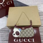 原單gucci古馳GG迷你鏈條手袋818763