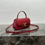 高仿精品Celine賽琳新款玫紅色NEW1 LOLA迷你法棍包斜挎包119533