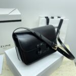 高仿精品Celine賽琳新款TRIOMPHE中號牛皮革手袋女款時尚單肩包199223