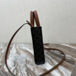 高仿精品Celine賽琳新款托特包CABAS TRIOMPHE帆布MiNi號豎款手袋194372