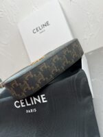高仿精品Celine賽琳新款老花肩包牛皮革手袋腋下包115703BF4.38N