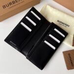 burberry巴寶莉高仿London格紋牛皮二折包錢包