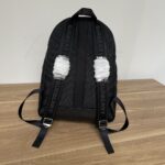 burberry巴寶莉高仿LOGO印花尼龍雙肩背包黑色水尼龍布雙肩書包