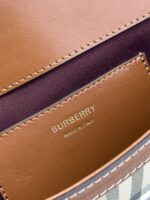 burberry巴寶莉原單新品Note經典格紋法棍包