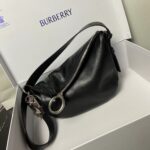 burberry巴寶莉原單Knight黑色單肩包