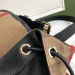 burberry巴寶莉頂級The Rucksack軍旅背包Canvas格紋雙肩包