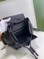 burberry巴寶莉高仿包包黑色ECONYL軍旅背包雙肩包