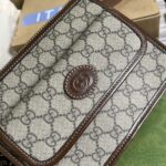A貨包包GUCCI古馳棕色meo vintage斜挎包674164