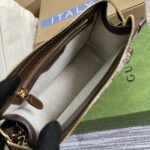 A貨包包GUCCI古馳棕色meo vintage斜挎包674164
