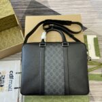 古馳gucci頂級新款GG飾標牌中號GG公事包795461