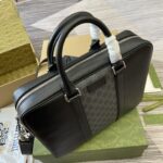 古馳gucci頂級新款GG飾標牌中號GG公事包795461