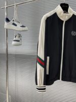 Gucci古驰高仿复刻秋夏新品轻薄立领夹克男女同款