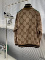 Gucci古驰A貨新品老花轻薄立领夹克男女同款