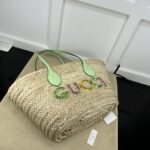 高仿包包GUCCI古驰新款编织菜籃子手提包779524