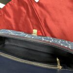 高仿網站GUCCI古驰新款藍色牛仔布女款斜挎包786027