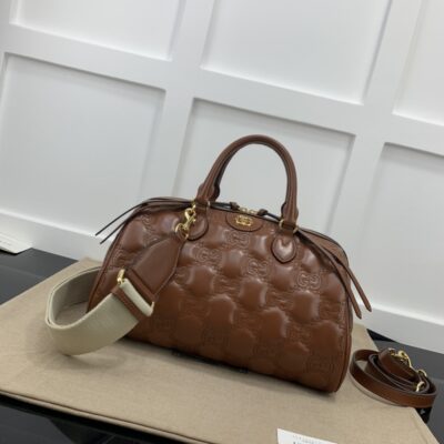 高仿網站GUCCI古驰新款波士頓包女款斜挎包702242