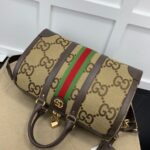 高仿包包GUCCI古驰新款旅行包深棕色681295