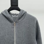 Gucci古驰頂級復刻秋冬24SS新款雙面老花滿印連帽拉鍊開衫