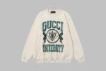 Gucci古驰高仿衣服秋冬24SS新款白色男女同款衛衣