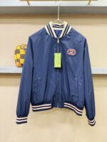 Gucci古驰原單秋冬新款雙面尼龍帆布夾克