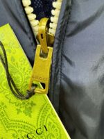 Gucci古驰原單秋冬新款雙面尼龍帆布夾克