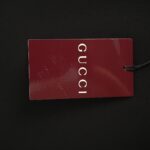 Gucci古驰高仿服飾24Fw小標刺繡太空棉拉鍊連帽衛衣