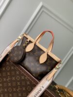 高仿包包LV路易威登M46705neverfull bb托特包肩包