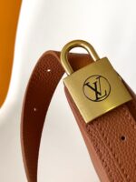 高仿網站LV路易威登M83546棕色肩包腋下包
