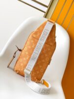 高仿奢飾品LV路易威登片M12869 AVENUE單肩包Damier Graphite帆布