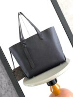 高仿網站LV路易威登M25341黑色Low Key Cabas手袋購物包